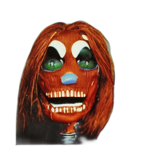 mask, face, hair, creature transparent PNG cut-out
