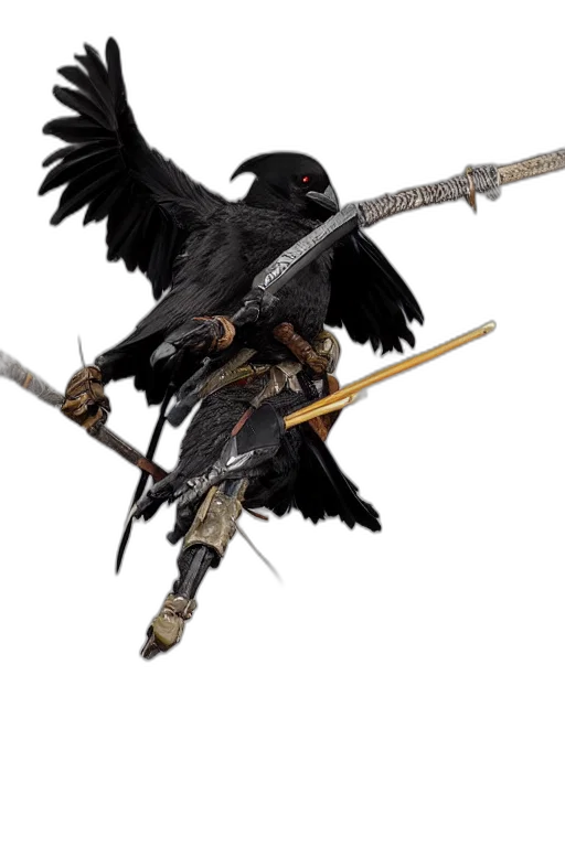 sword, weapon, staff, animal transparent PNG cut-out