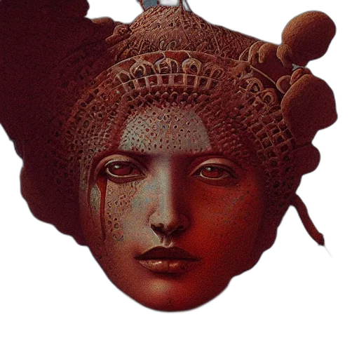 crown, mask, jewelry, face transparent PNG cut-out