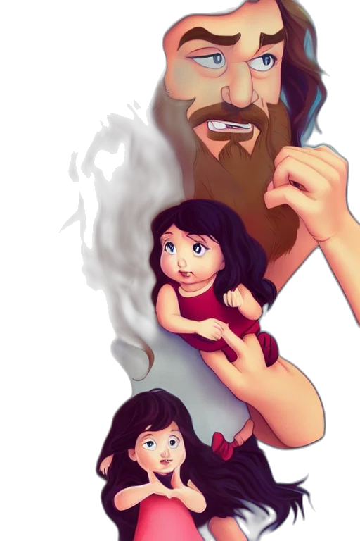 concept art, cartoon, fantasy art, comic book art transparent PNG cut-out