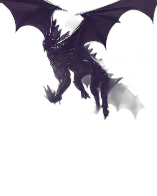 dragon, creature, animal, staff transparent PNG cut-out