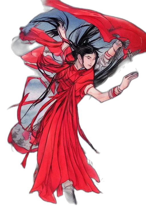 dress, staff, weapon, sword transparent PNG cut-out