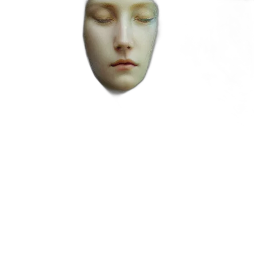 face, mask, crown, jewelry transparent PNG cut-out