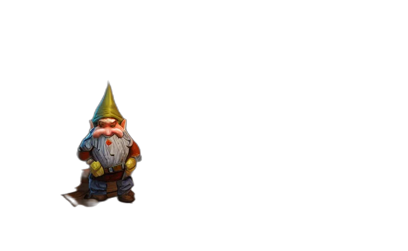 staff, hat, weapon, creature transparent PNG cut-out