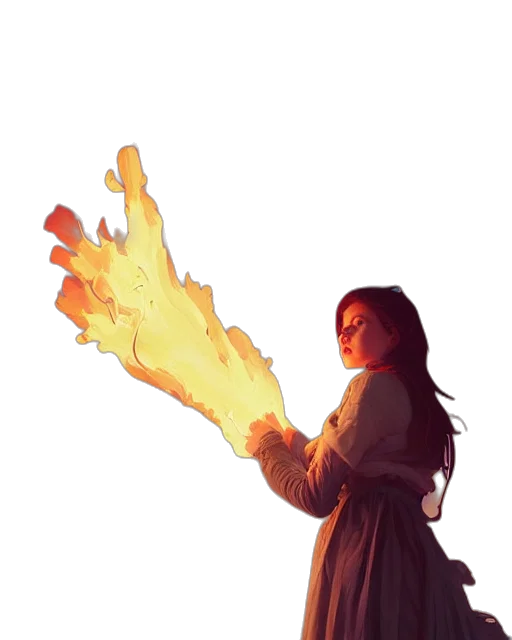 staff, weapon, jacket, dragon transparent PNG cut-out