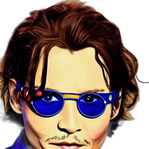 face, cartoon, photorealistic, comic book art transparent PNG cut-out