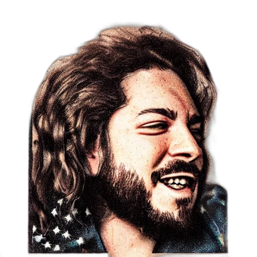 hair, face, jacket, crown transparent PNG cut-out