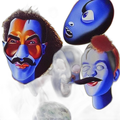 mask, face, concept art, photorealistic transparent PNG cut-out