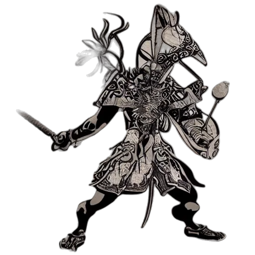 staff, mask, sword, weapon transparent PNG cut-out