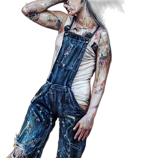 dress, photorealistic, watercolor, concept art transparent PNG cut-out