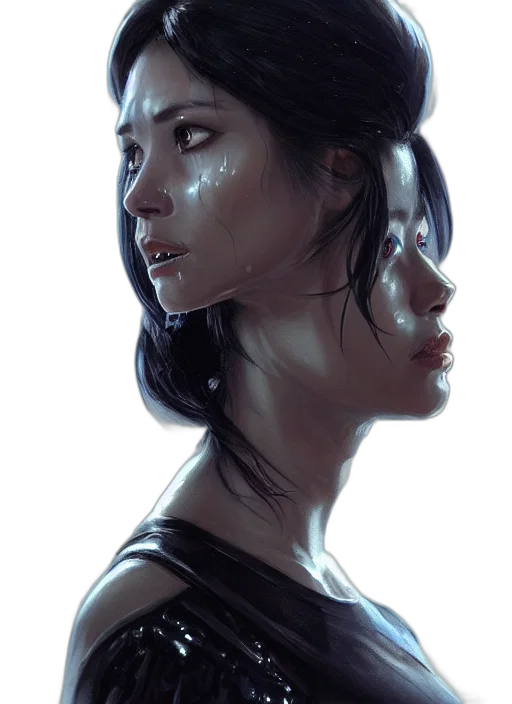 face, mask, robot, concept art transparent PNG cut-out