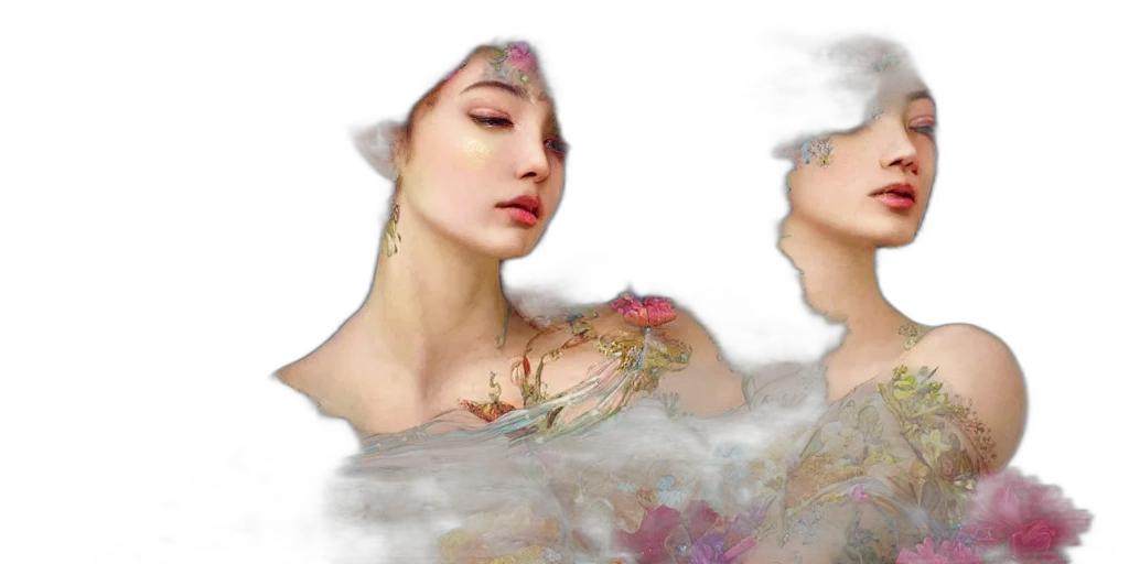 jewelry, photorealistic, oil painting, fantasy art transparent PNG cut-out