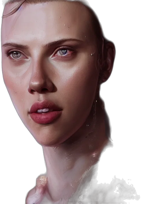 face, jewelry, photorealistic, concept art transparent PNG cut-out