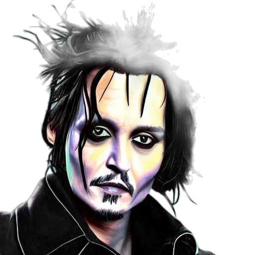 face, cartoon, photorealistic, comic book art transparent PNG cut-out