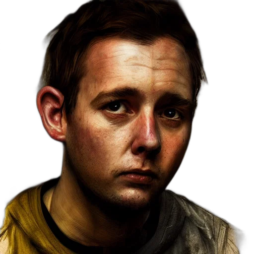 face, staff, photorealistic, fantasy art transparent PNG cut-out