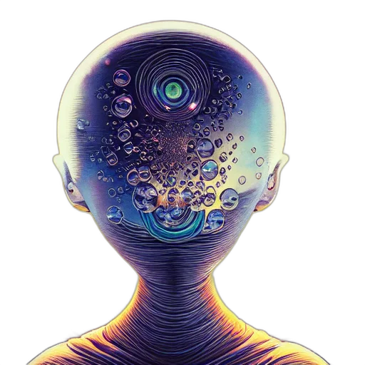 mask, robot, face, creature transparent PNG cut-out