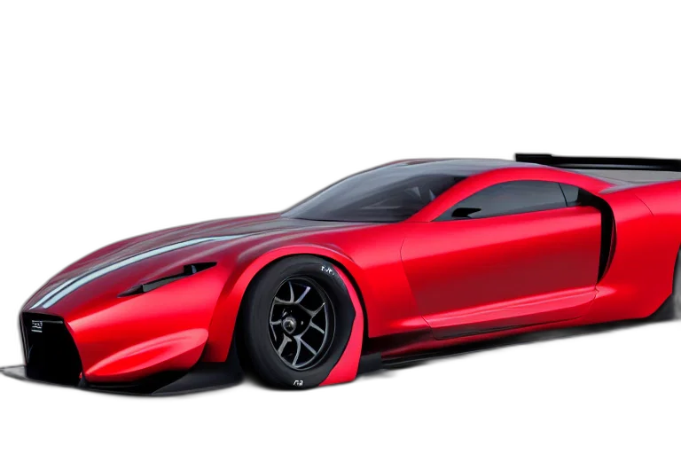 car, 3d render, concept art, photorealistic transparent PNG cut-out
