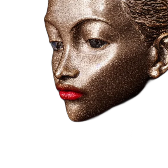 mask, face, crown, jewelry transparent PNG cut-out