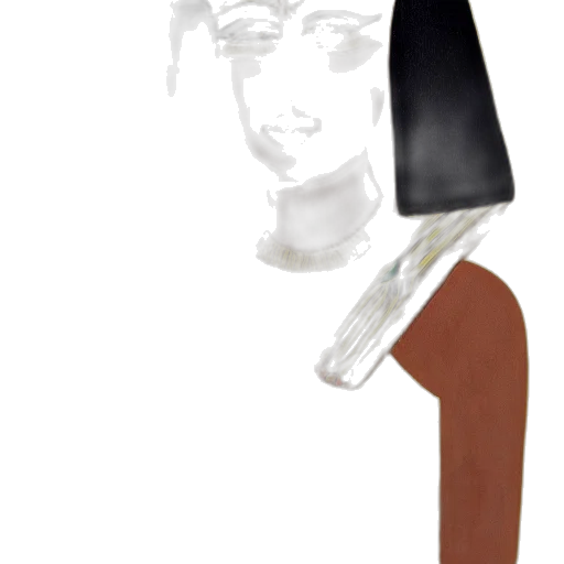 face, mask, staff, hat transparent PNG cut-out