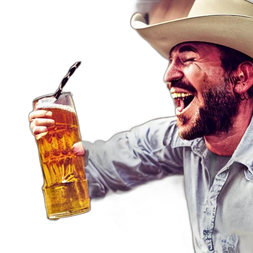 hat, bottle, photorealistic, epic transparent PNG cut-out