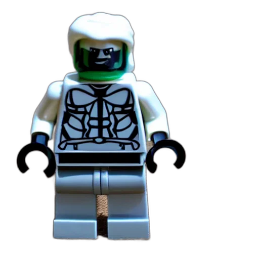 robot, jacket, creature, staff transparent PNG cut-out