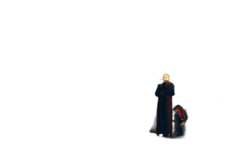 staff, robot, weapon, crown transparent PNG cut-out