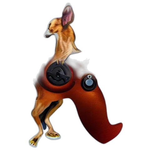 animal, staff, creature, dress transparent PNG cut-out