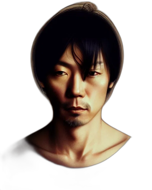 face, mask, staff, hair transparent PNG cut-out