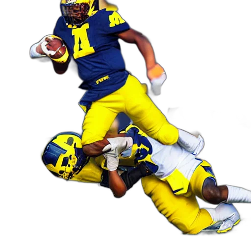 university, michigan, football, game transparent PNG cut-out