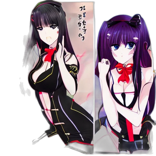 dress, anime, concept art, pixel art transparent PNG cut-out