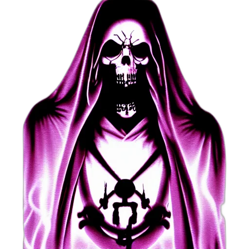 jacket, mask, staff, pixel art transparent PNG cut-out