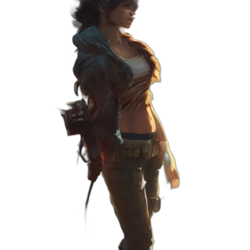 staff, weapon, jacket, sword transparent PNG cut-out