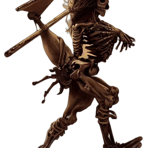 staff, creature, weapon, robot transparent PNG cut-out
