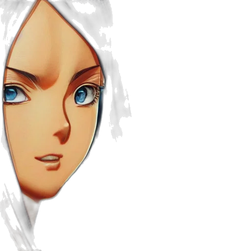 face, mask, hair, crown transparent PNG cut-out