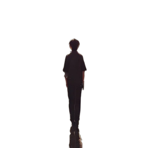 staff, jacket, robot, creature transparent PNG cut-out
