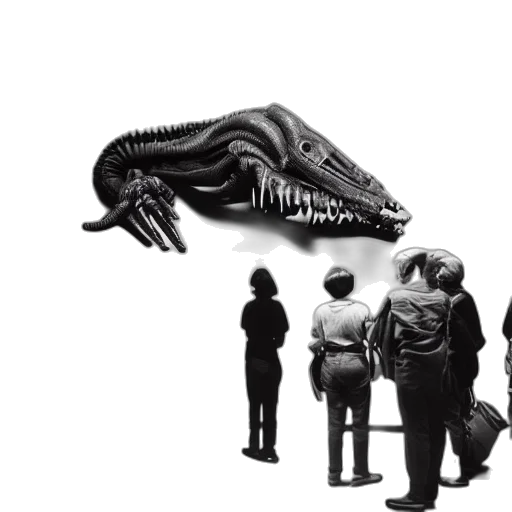 creature, animal, mask, dragon transparent PNG cut-out
