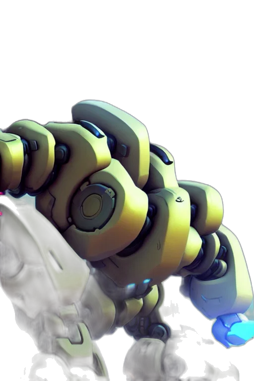 robot, weapon, staff, creature transparent PNG cut-out