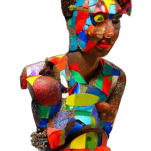 face, mask, jewelry, dress transparent PNG cut-out