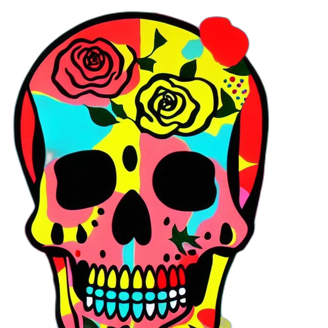 mask, face, flower, concept art transparent PNG cut-out