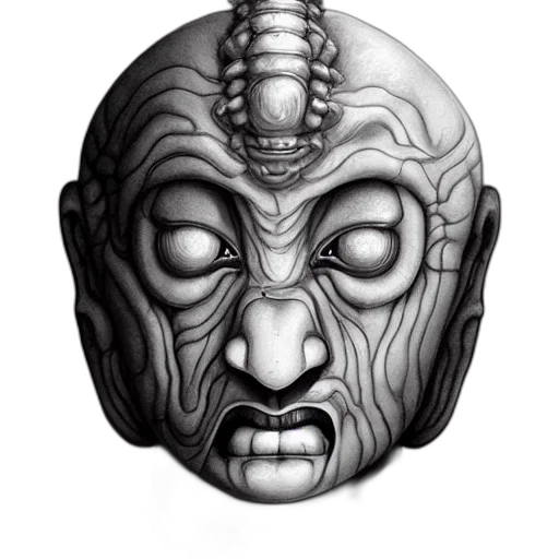 mask, face, creature, crown transparent PNG cut-out
