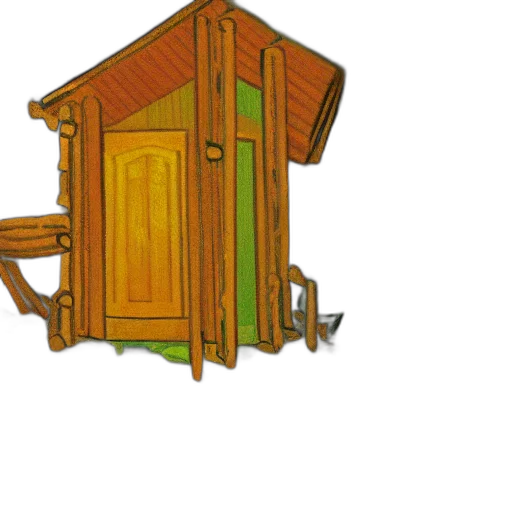 furniture, building, 3d render, concept art transparent PNG cut-out