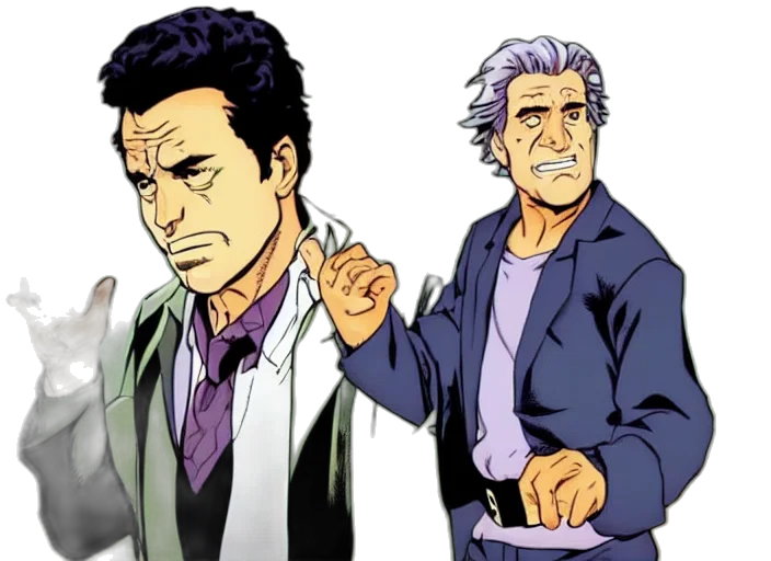 jacket, comic book art, concept art, cartoon transparent PNG cut-out