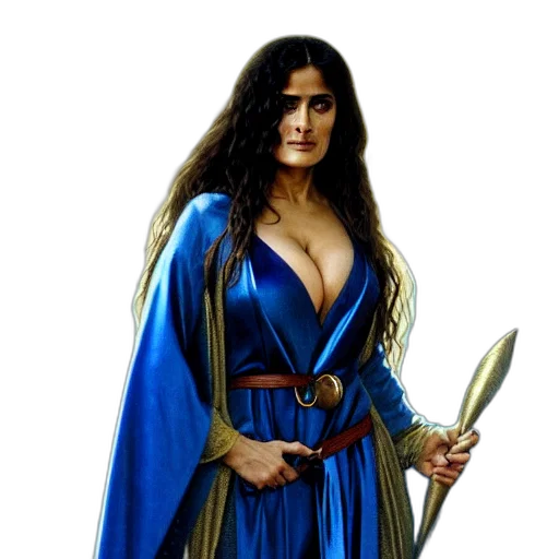 staff, sword, jewelry, dress transparent PNG cut-out