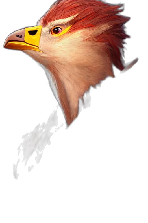 animal, crown, staff, face transparent PNG cut-out