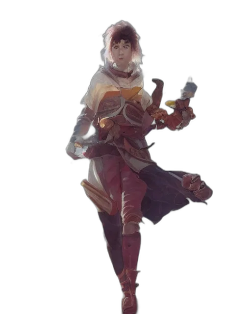 staff, sword, weapon, jacket transparent PNG cut-out