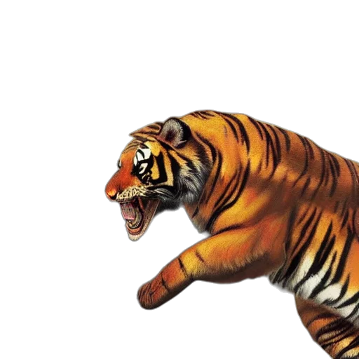 animal, creature, 3d render, photorealistic transparent PNG cut-out