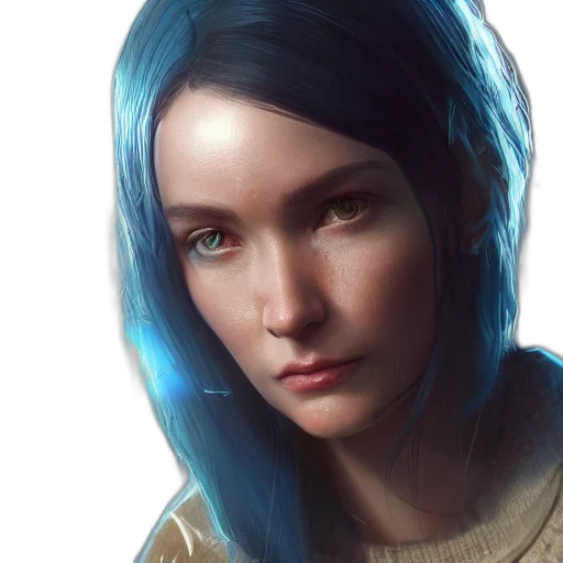 face, robot, fantasy art, concept art transparent PNG cut-out