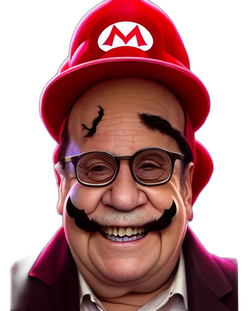 hat, face, mask, staff transparent PNG cut-out
