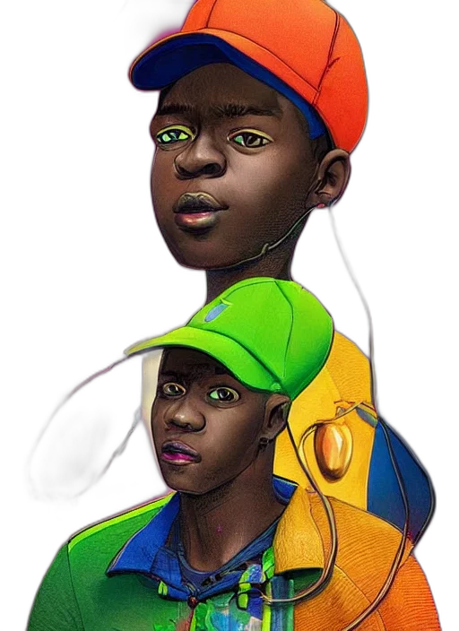 hat, face, crown, concept art transparent PNG cut-out