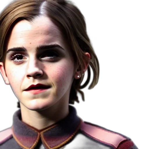 face, concept art, photorealistic, comic book art transparent PNG cut-out